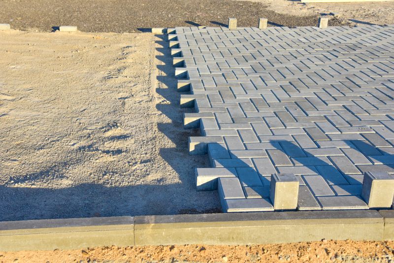 Paver Levelings in Progress